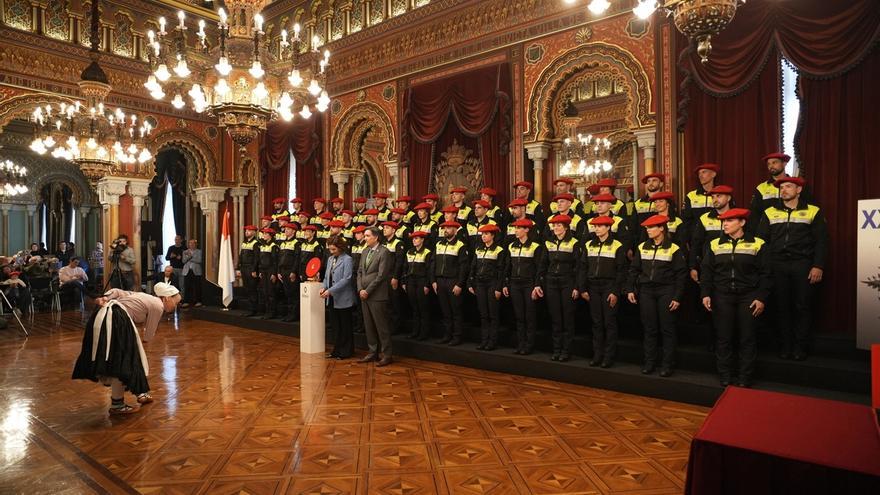 Nuevos agentes de la Policía Municipal de Bilbao