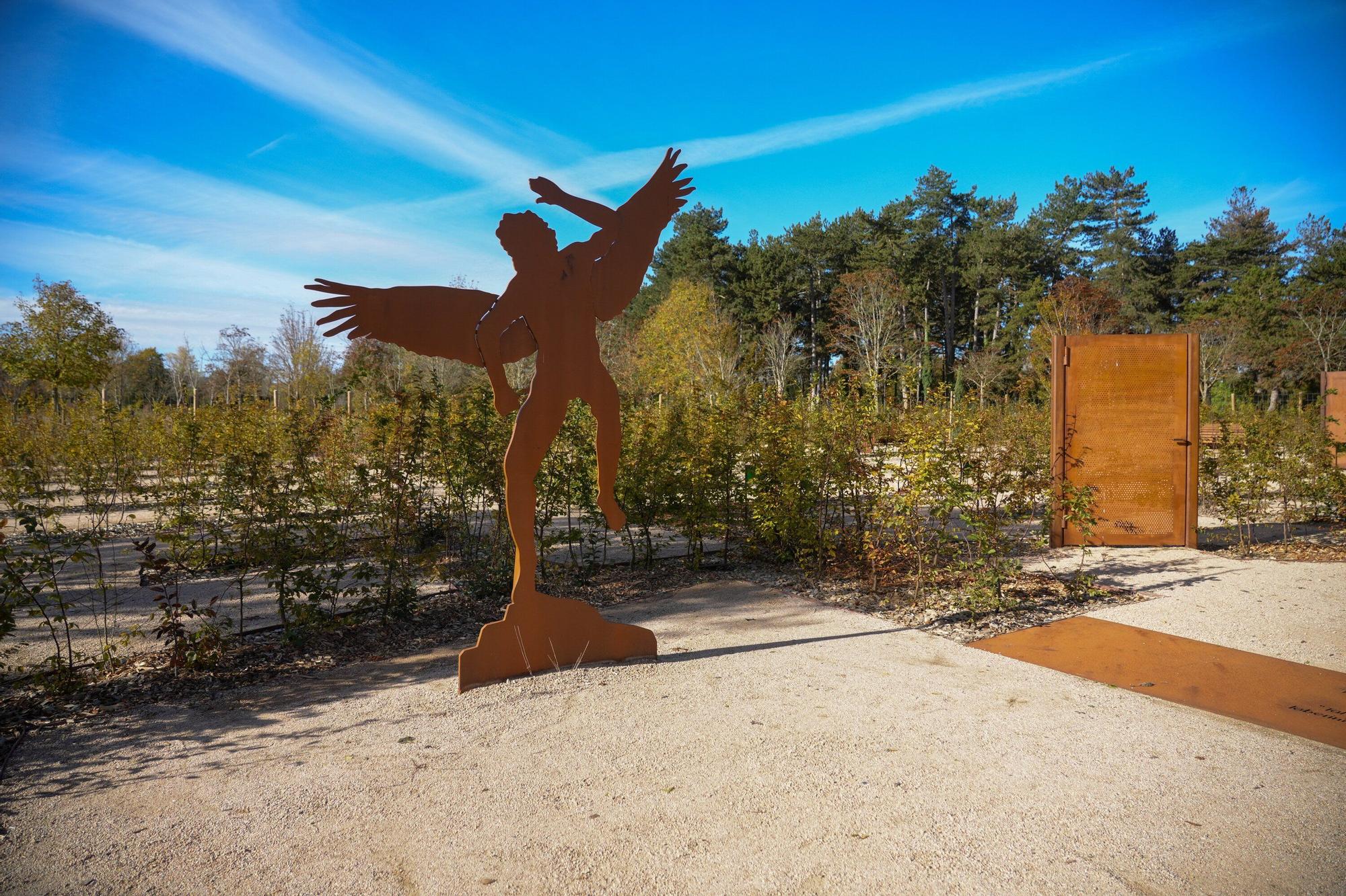 En imágenes: Inauguración del nuevo laberinto vegetal de Olarizu