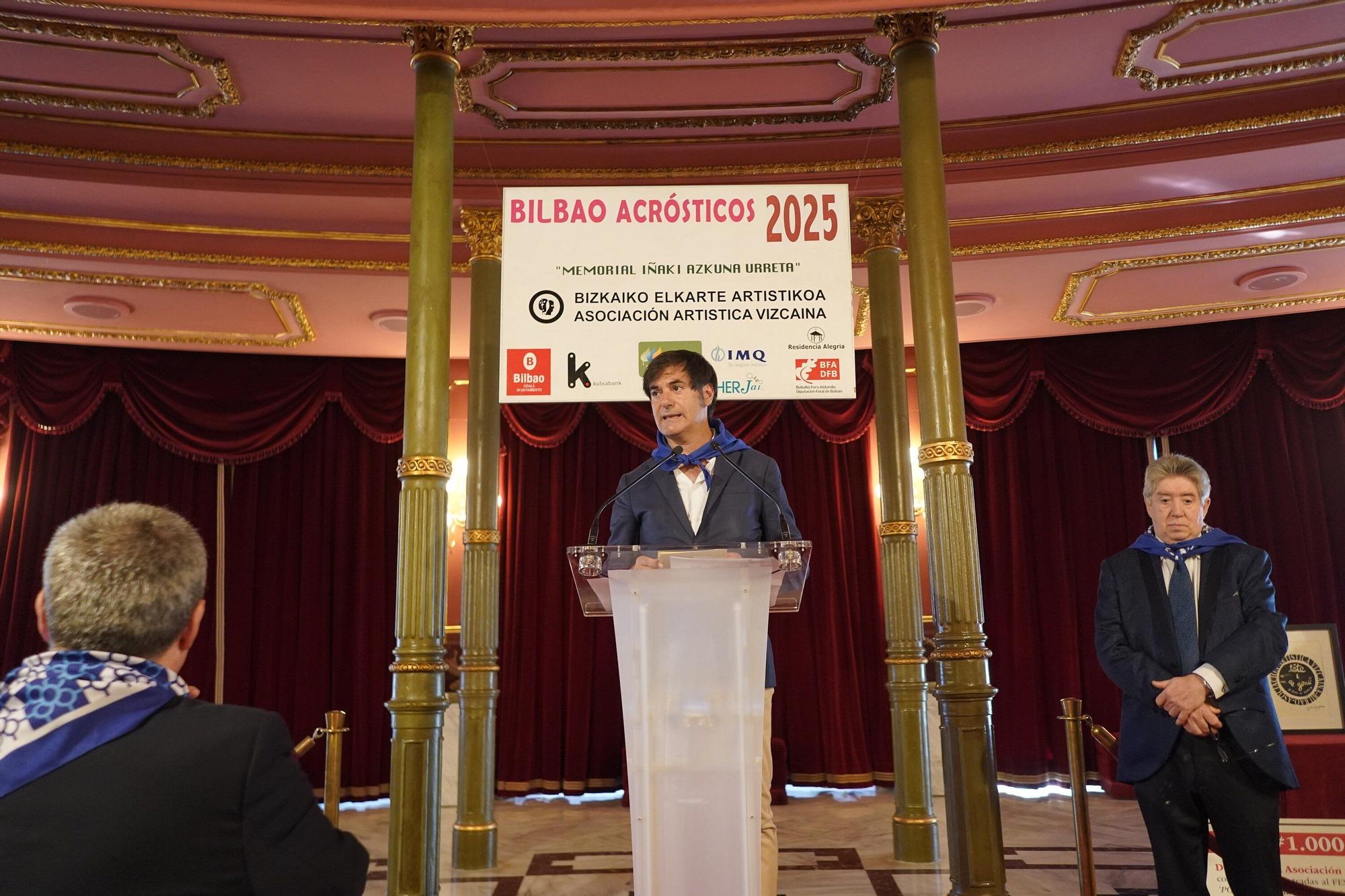 En imágenes: entrega de los Premios Acrósticos 2025