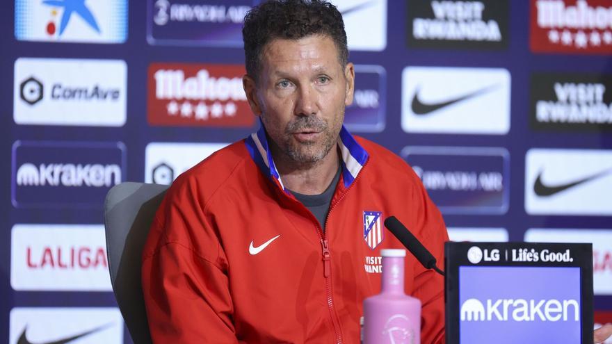 Simeone: &quot;Osasuna siempre es un equipo complicado&quot;