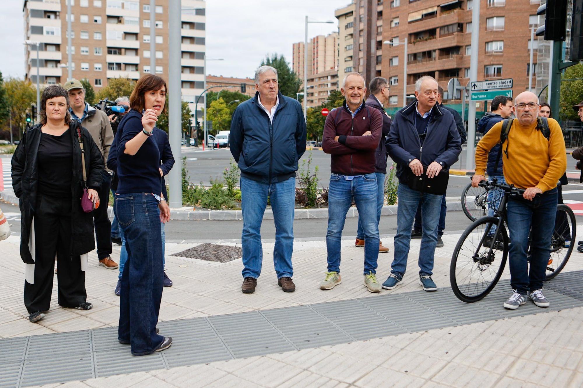Inauguración del corredor sostenible de Pío XII