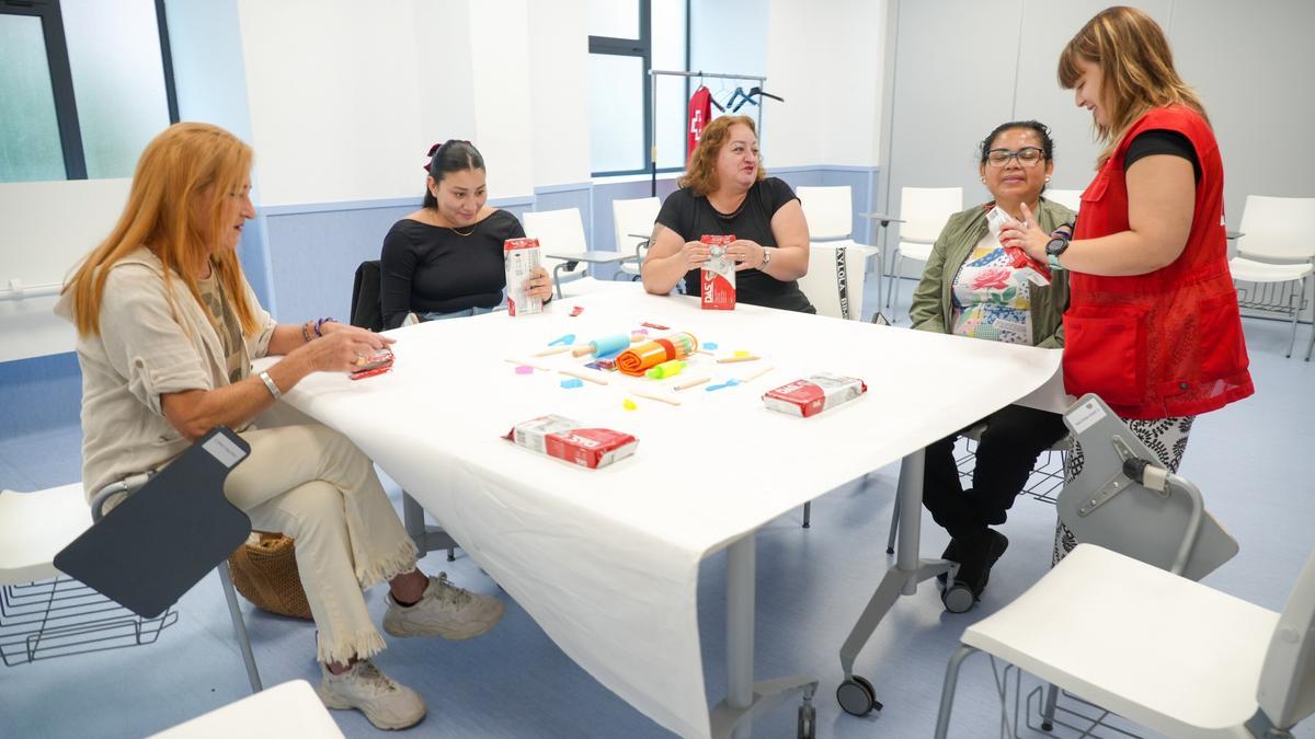 Sesión grupal del programa Zainkintza.