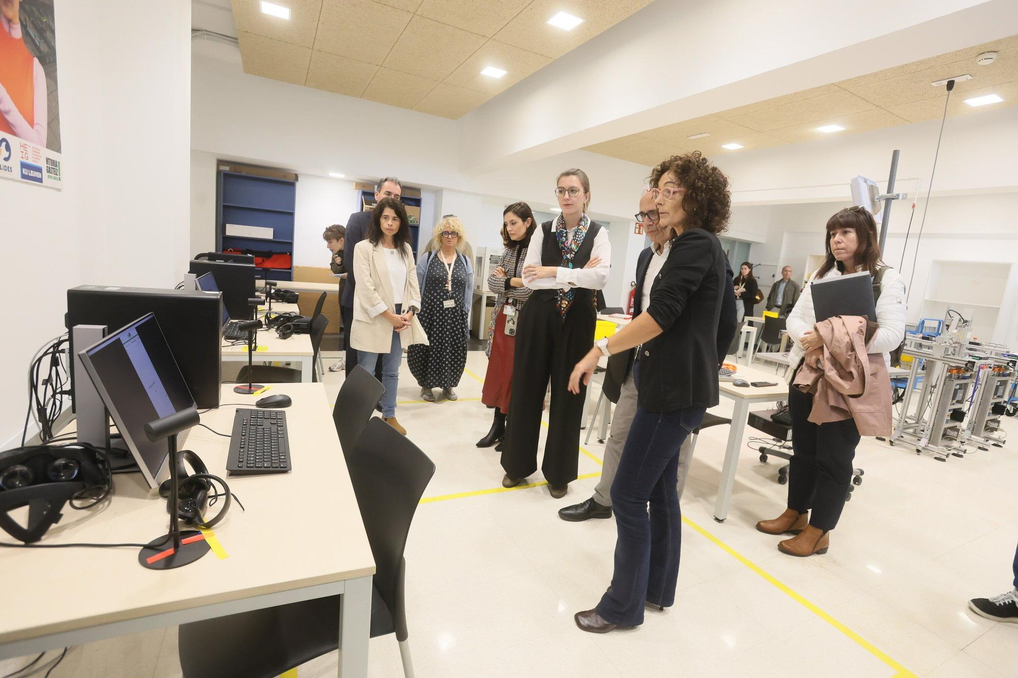 En imágenes: Inauguración del Mobility Lab Campus en la Escuela de Ingeniería de Vitoria-Gasteiz