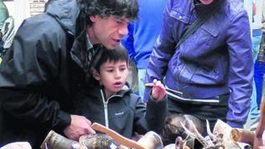 La artesanía fue otro de los atractivos de la feria.