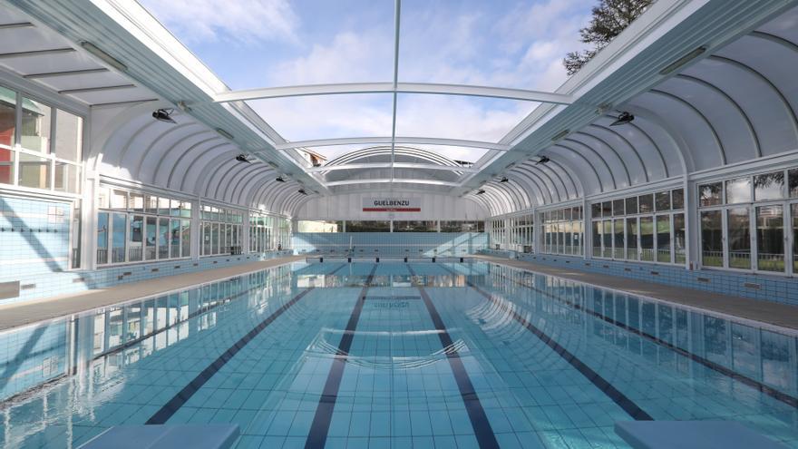 La piscina recreativa de Larrabide, cerrada para la temporada de verano