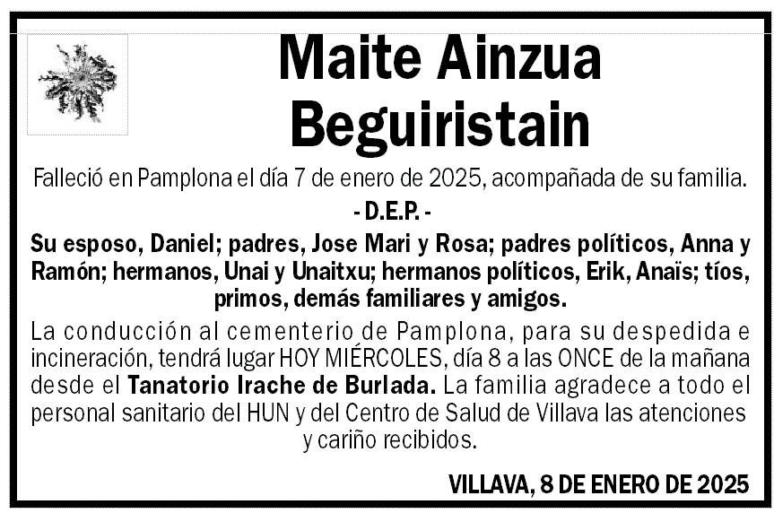 Maite Ainzua Beguiristain
