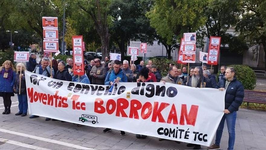El comité de Moventis TCC prepara nuevo calendario de movilizaciones y paros en villavesas