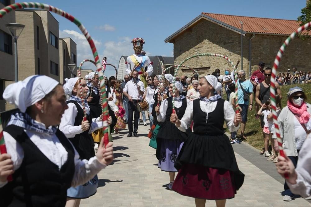 El grupo de dantzas Lakarri del Valle de Egüés