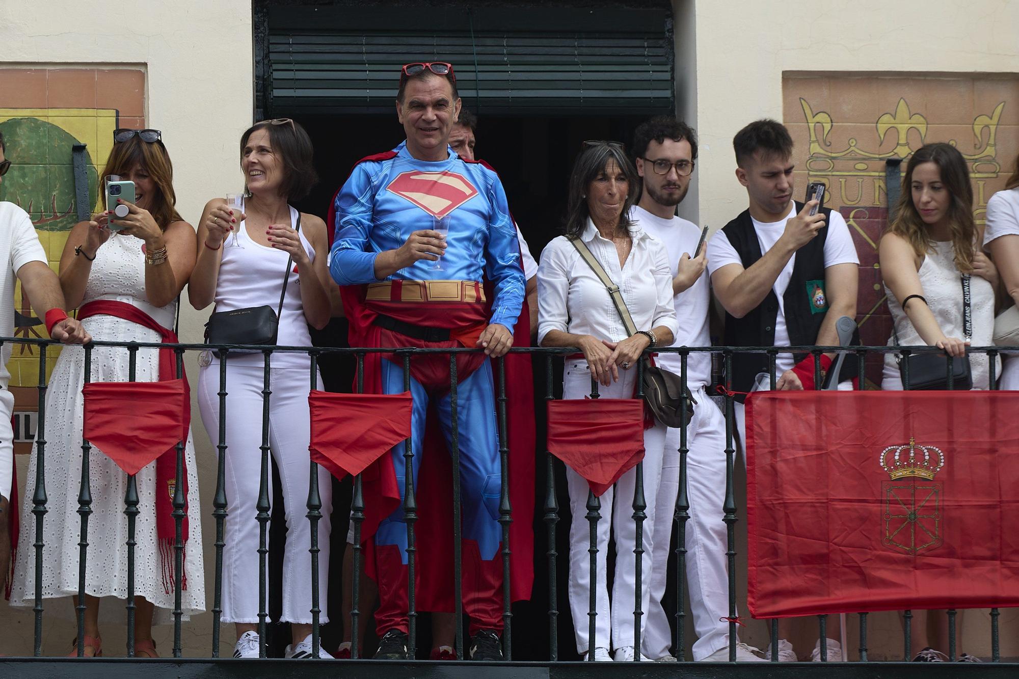 Fotos del cohete de las fiestas de Tudela 2025