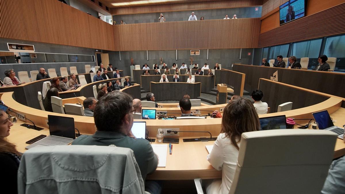 Pleno de Política General en las Juntas Generales de Gipuzkoa