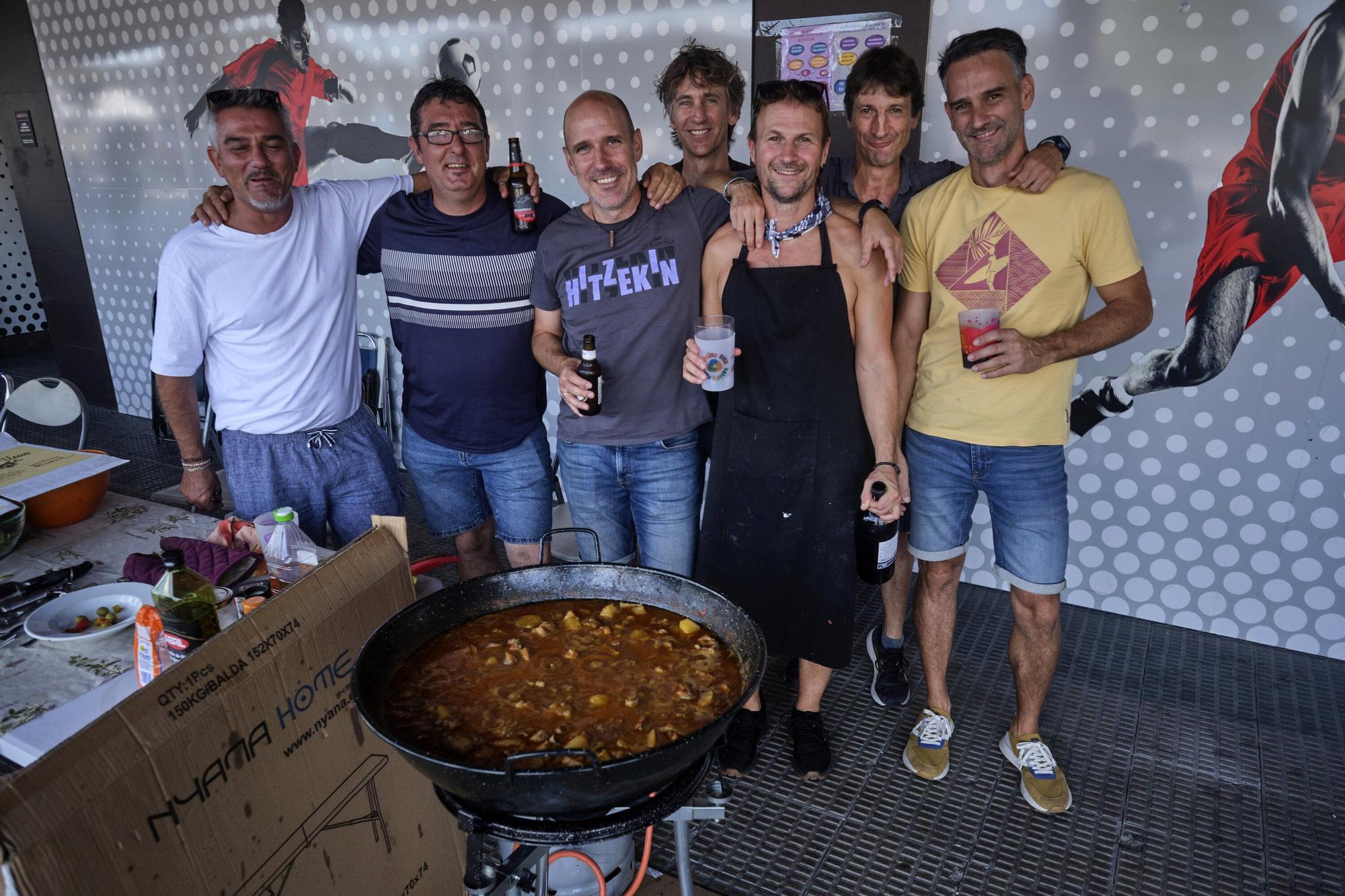 Fotos de los calderetes de Buztintxuri