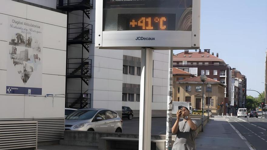 Las altas temperaturas asfixian a Euskal Herria