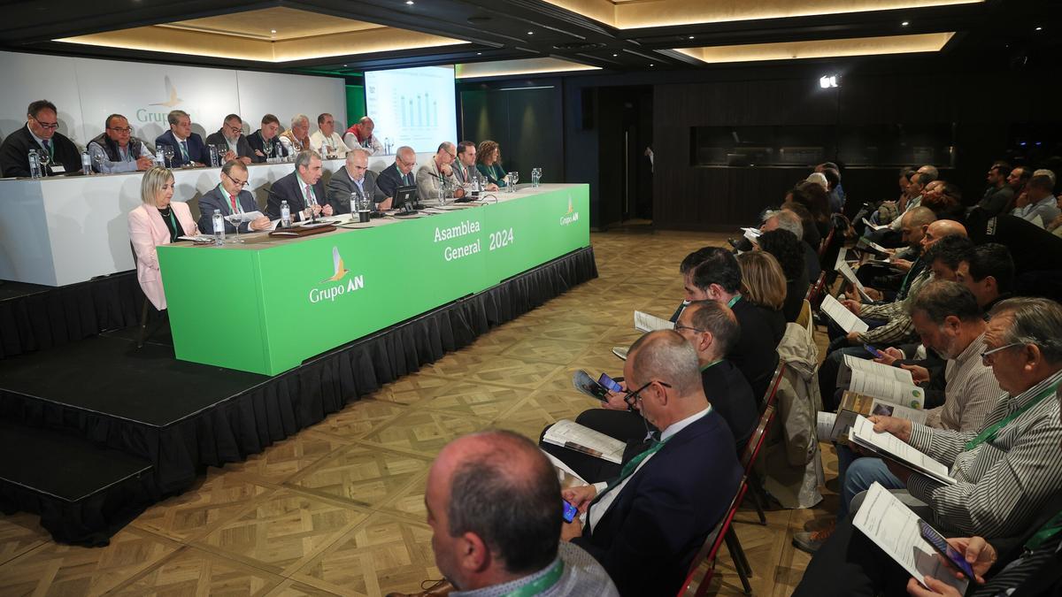 Celebración de la asamblea general ordinaria anual del Grupo AN en 2024.