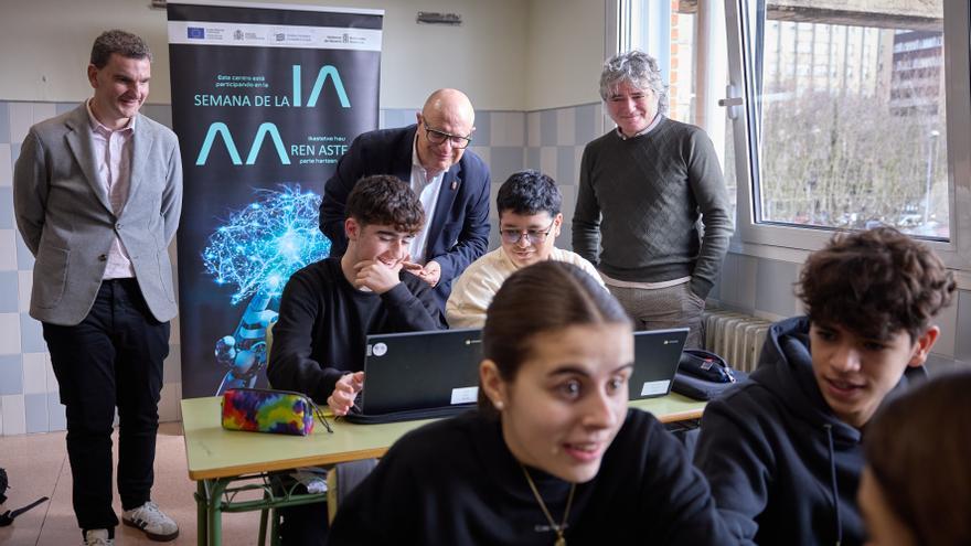 37 centros escolares de Navarra han solicitado participar en la Semana de la Inteligencia Artificial