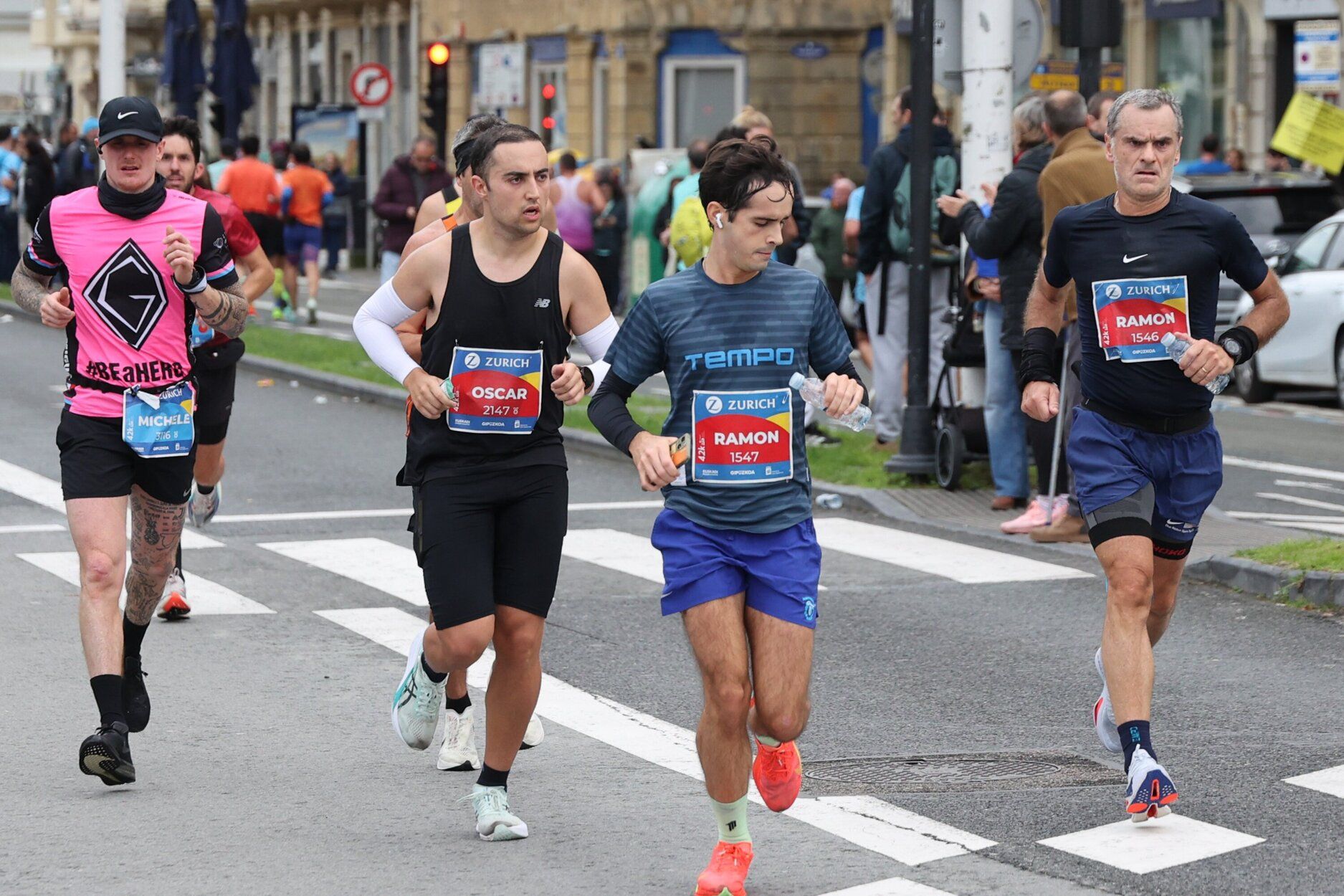 La 46 edición de la Maratón de San Sebastián, en imágenes