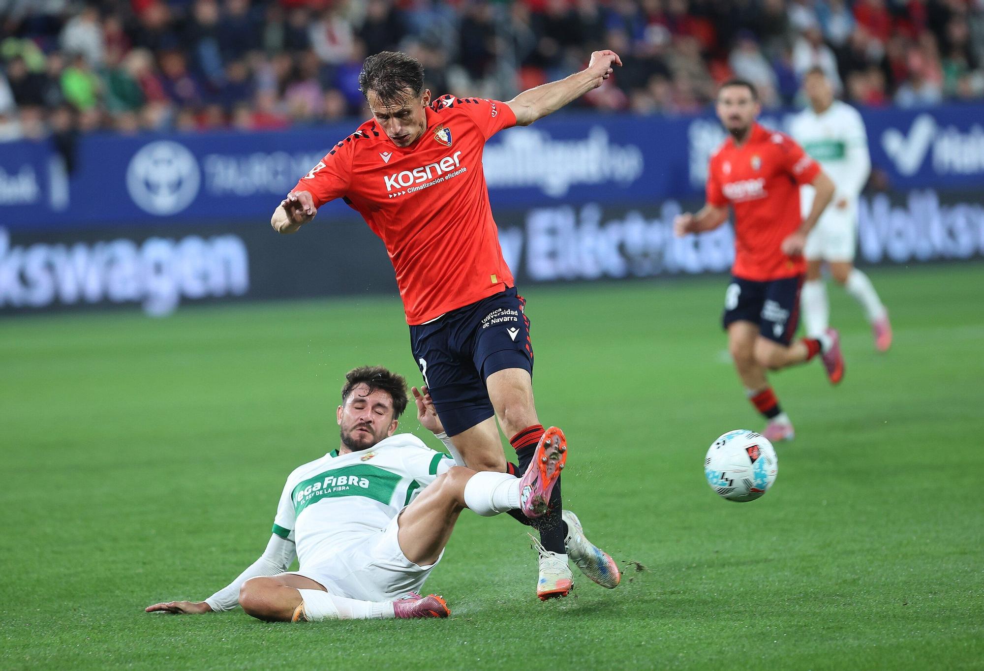 Las mejores imágenes del Osasuna-Elche
