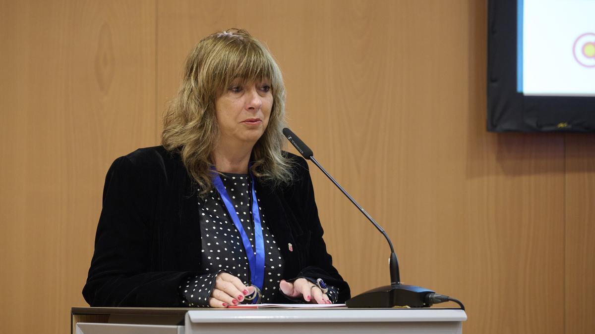 La vicepresidenta y consejera Ana Ollo