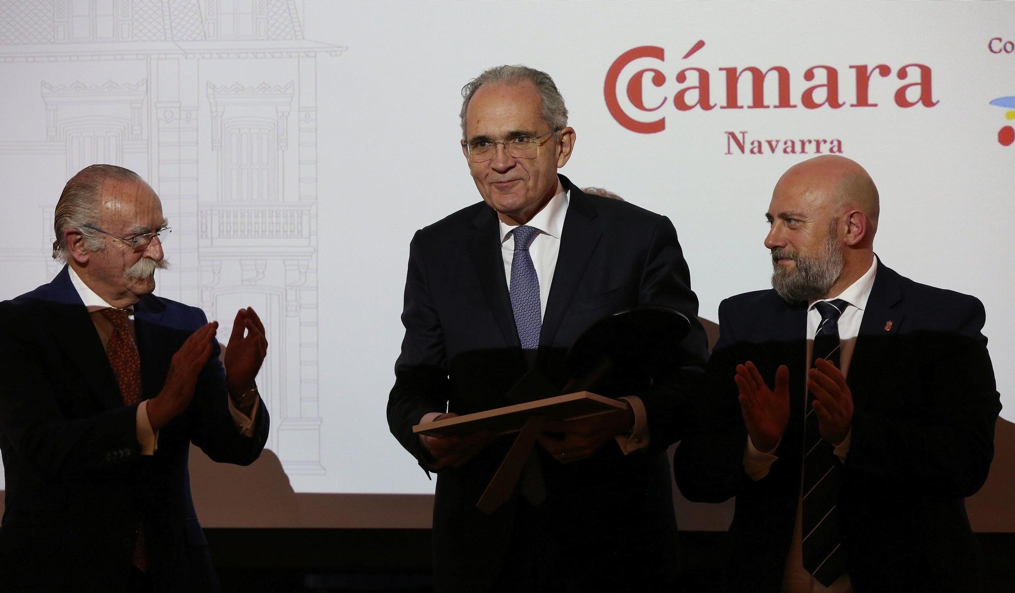 Fotos de la entrega de los Premios Cámara Navarra 2025