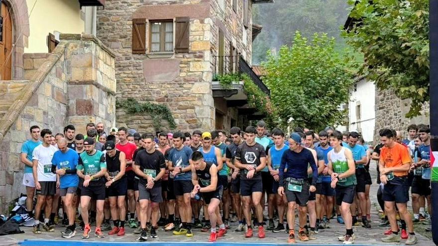 101 participantes en la carrera de montaña, novedad este año.