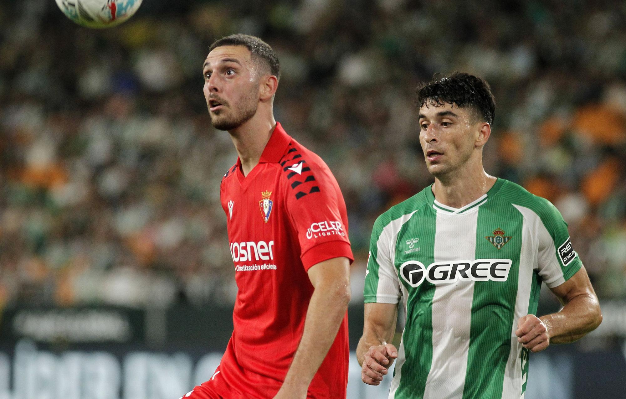 Fotos del partido entre Betis y Osasuna