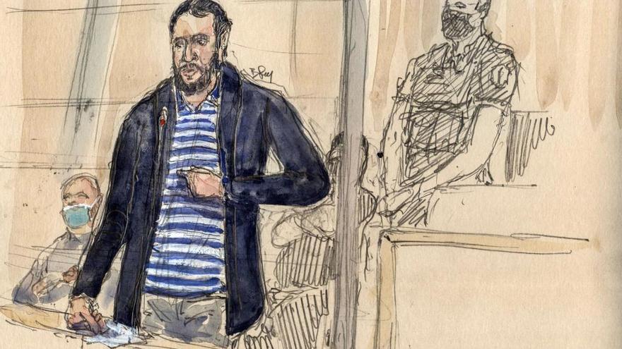 El principal acusado de los atentados del 13N en París pide perdón entre lágrimas