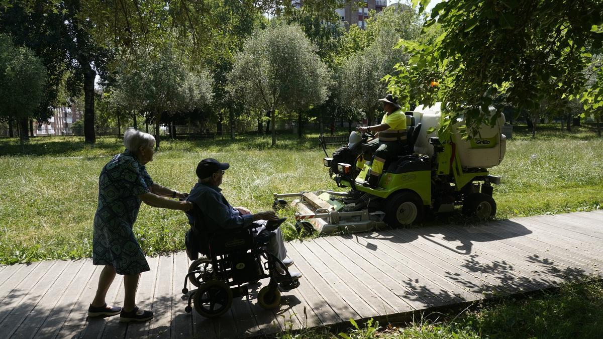 El servicio de jardinería seguirá subcontratado en Vitoria