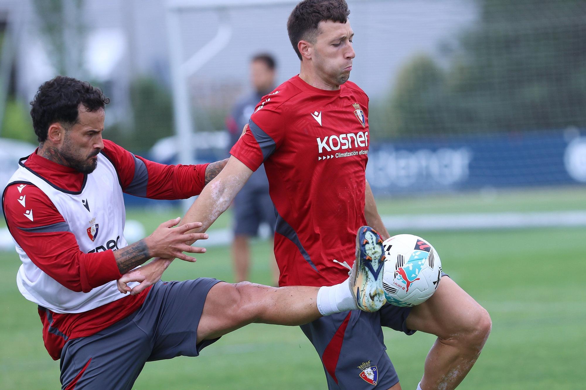 Entrenamiento de Osasuna (24/07/2025)