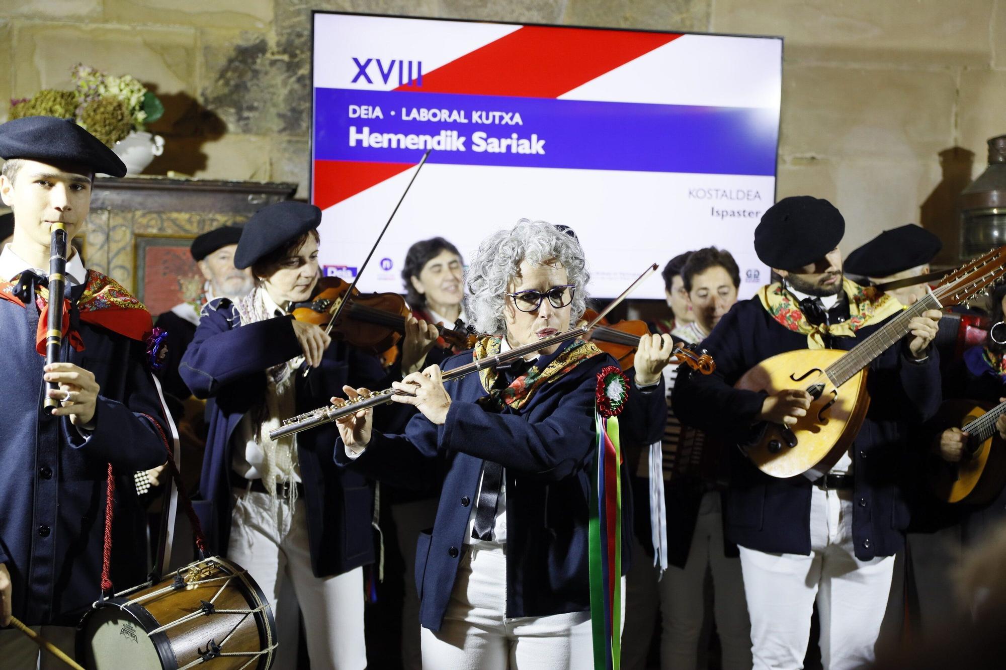 La gala DEIA Laboral Kutxa Hemendik Sariak Kostaldea, en imágenes