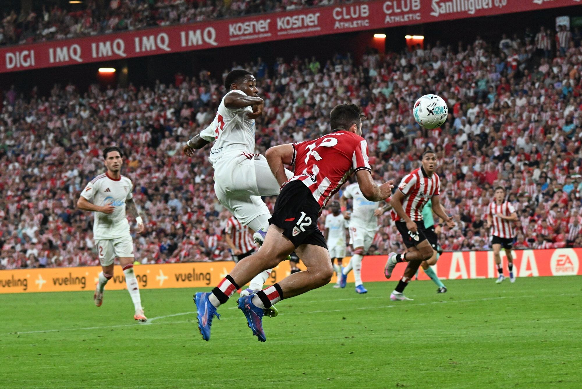 El Athletic-Sevilla, en imágenes