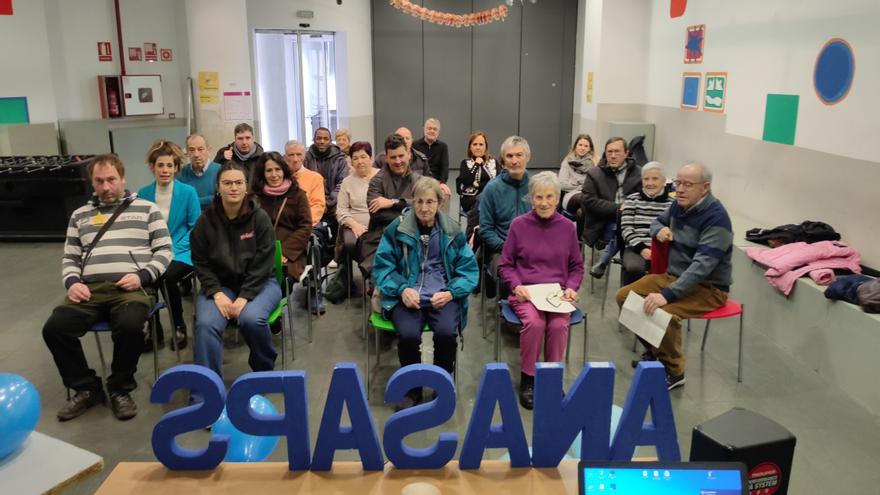 Anasaps ha celebrado en familia sus dos décadas de vida en Estella-Lizarra
