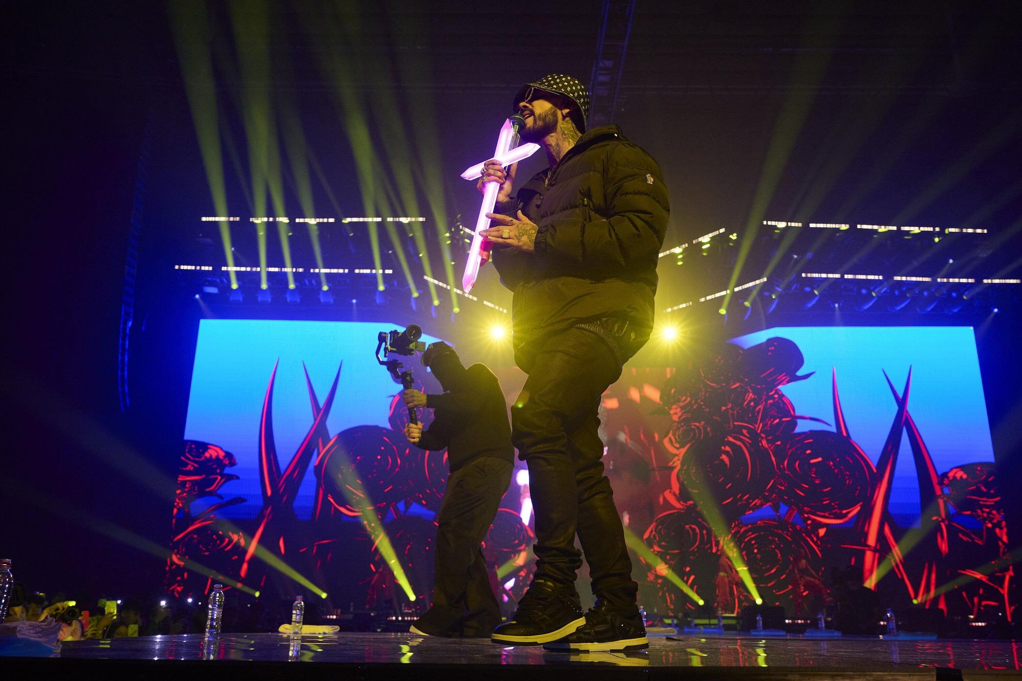 Fotos del concierto de Anuel AA en el Navarra Arena