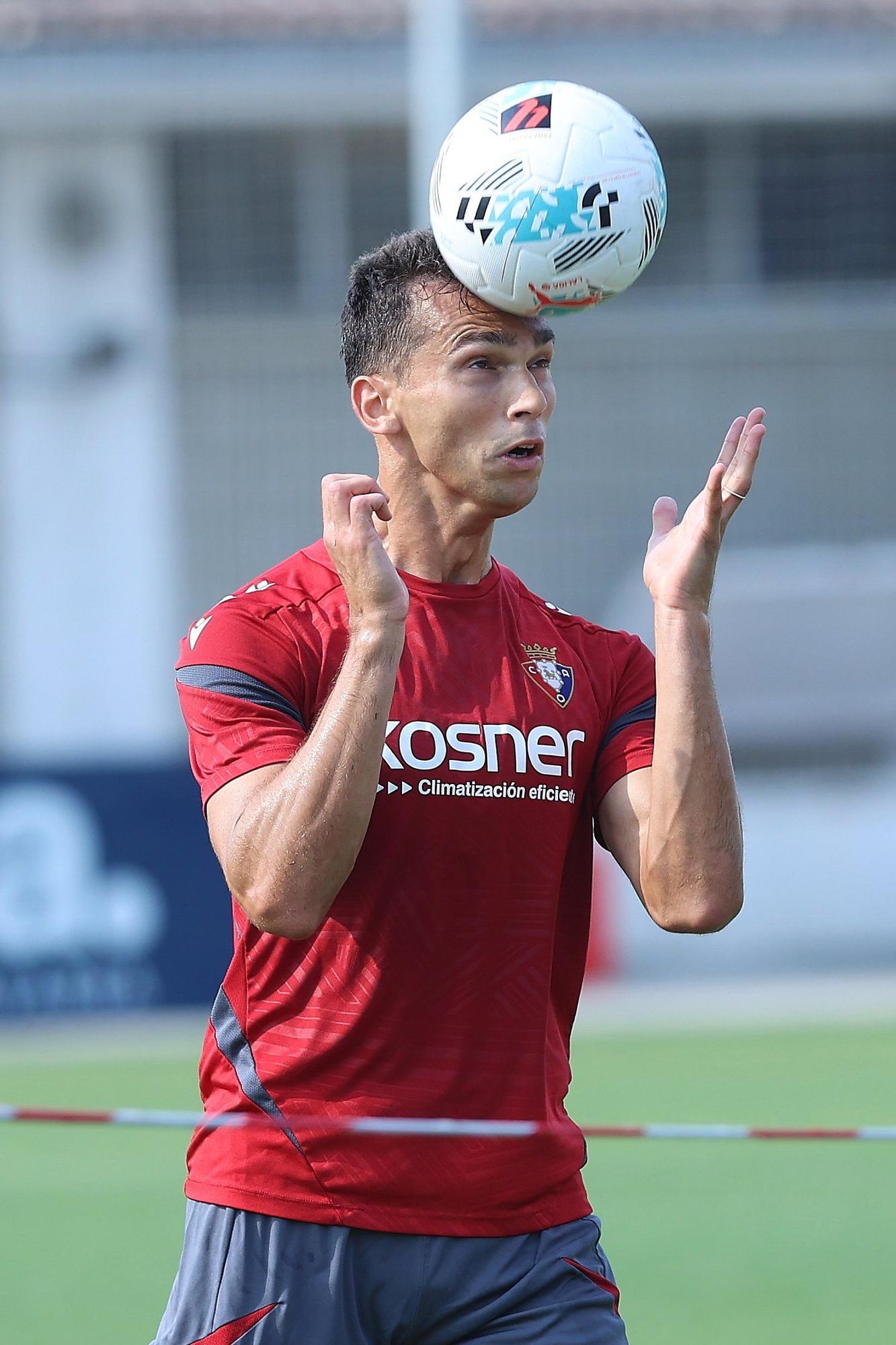 Fotos del entrenamiento de Osasuna del domingo 17 de agosto