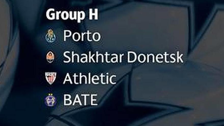 El Athletic buscará el pase a octavos en un grupo asequible