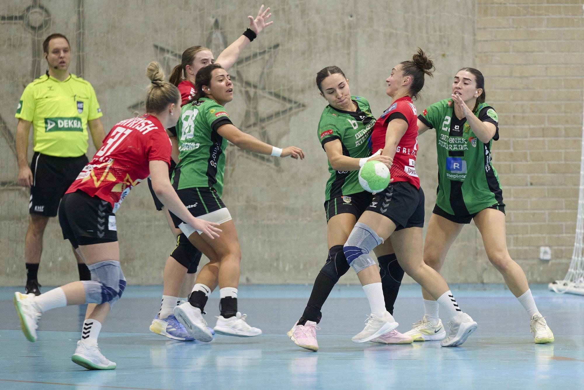 El Replasa Beti Onak gana 26-25 al HC Galychanka Lviv ucraniano en su debut en la EHF European Cup