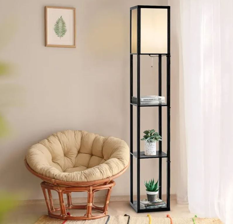 Lámpara de pie de Leroy Merlin