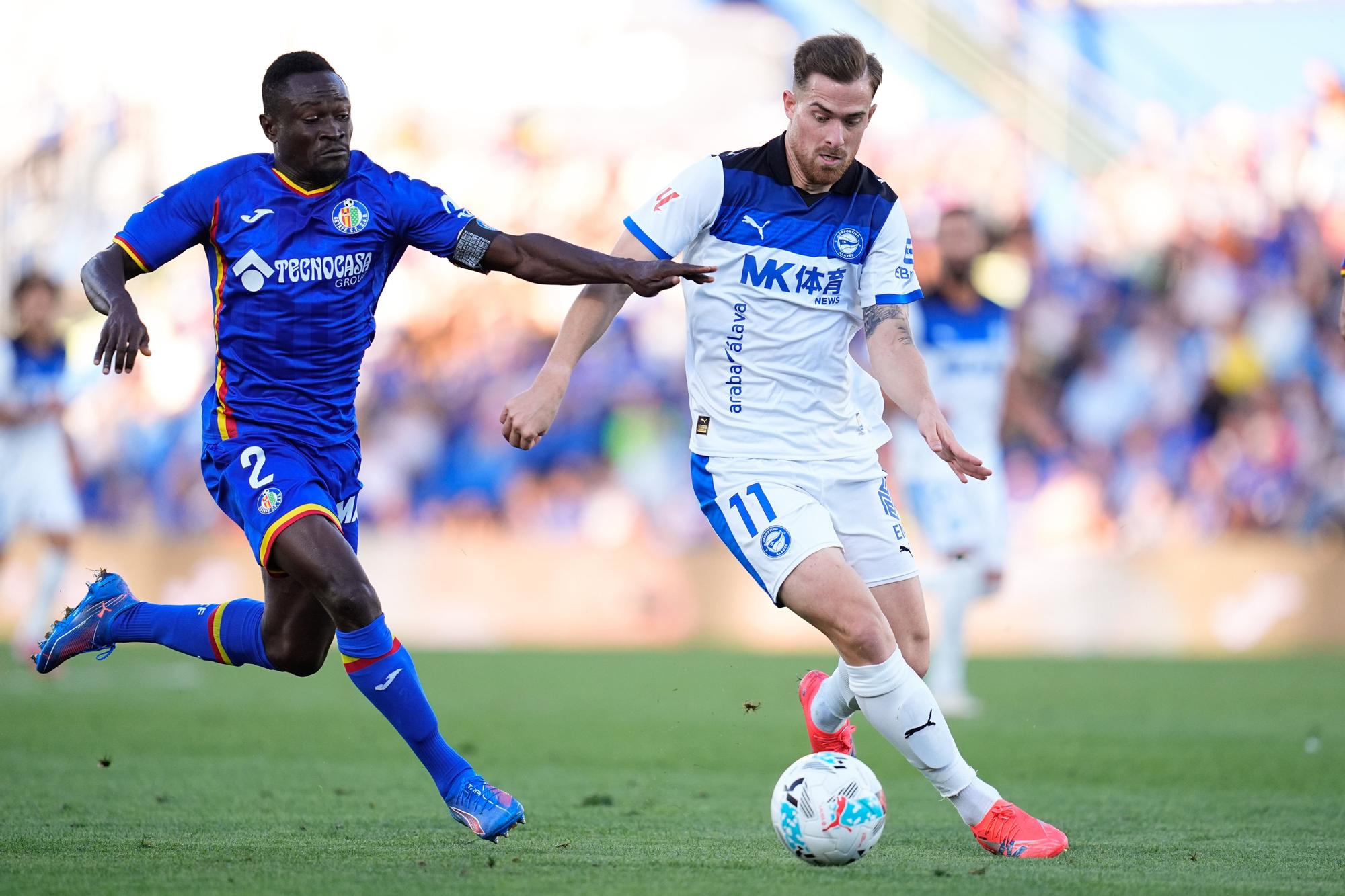 En imágenes: El Alavés empata contra el Getafe