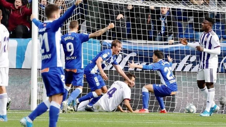 El Alavés obtiene su triunfo más holgado del curso