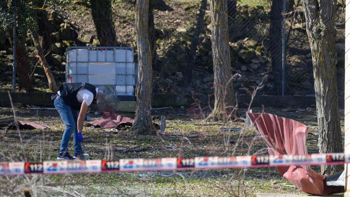 En imágenes: explosión en la pirotecnia FML de Lantarón