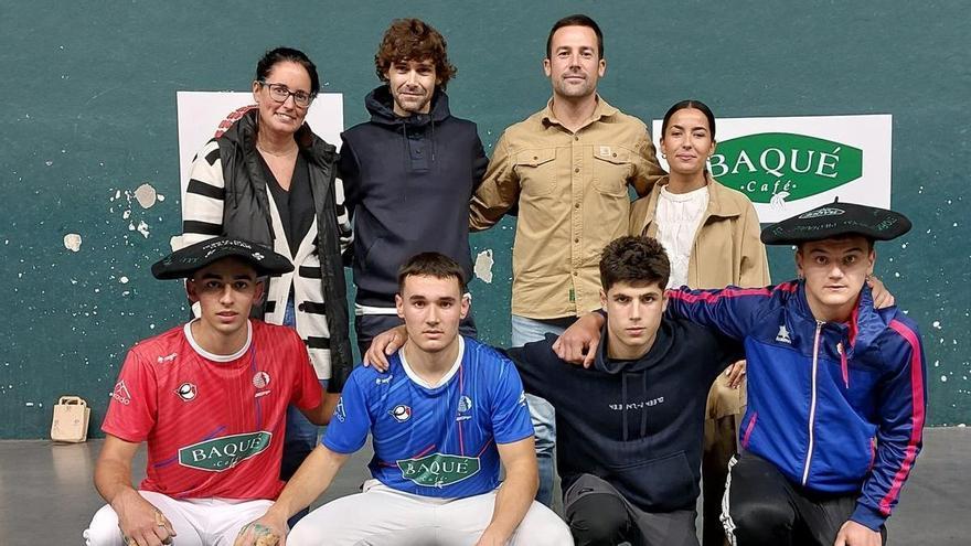 El vizcaino Rekalde y el navarro Ancizar, campeones del Cafés Baqué