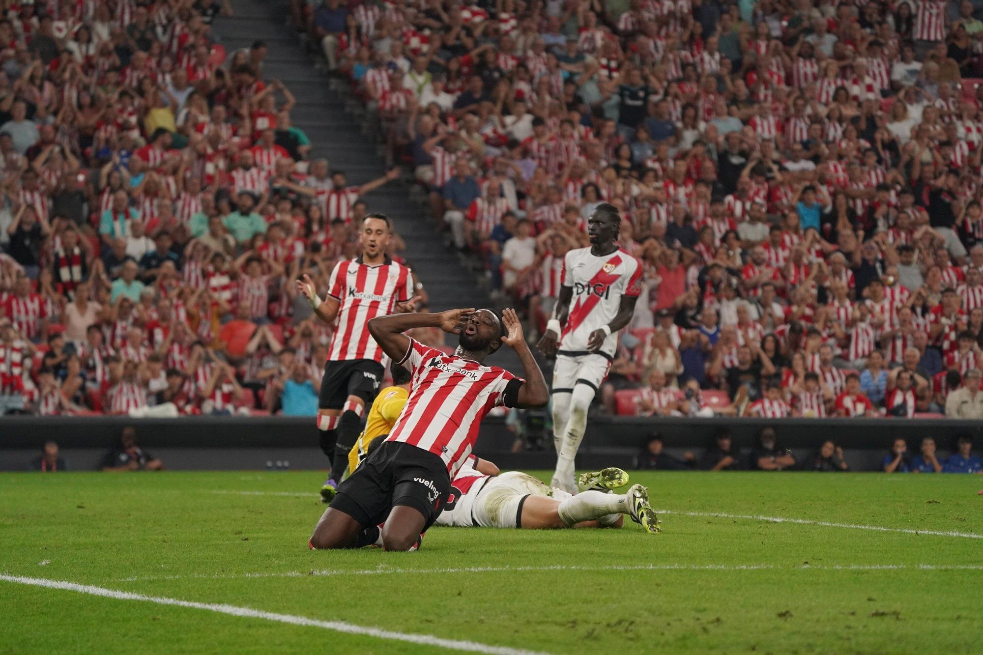 El Athletic - Rayo Vallecano, en imágenes