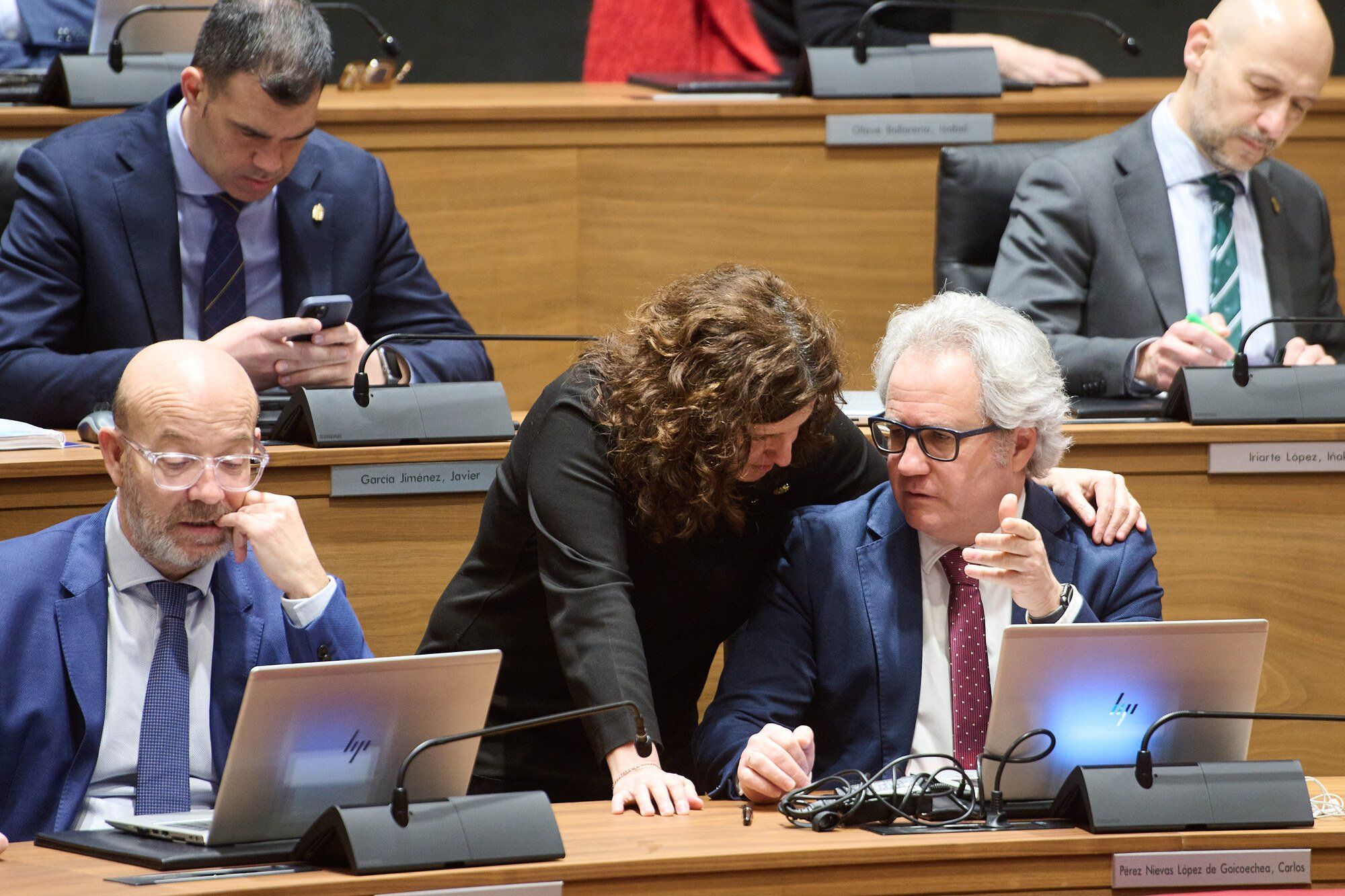 Pleno del Parlamento de Navarra del jueves 16 de febrero