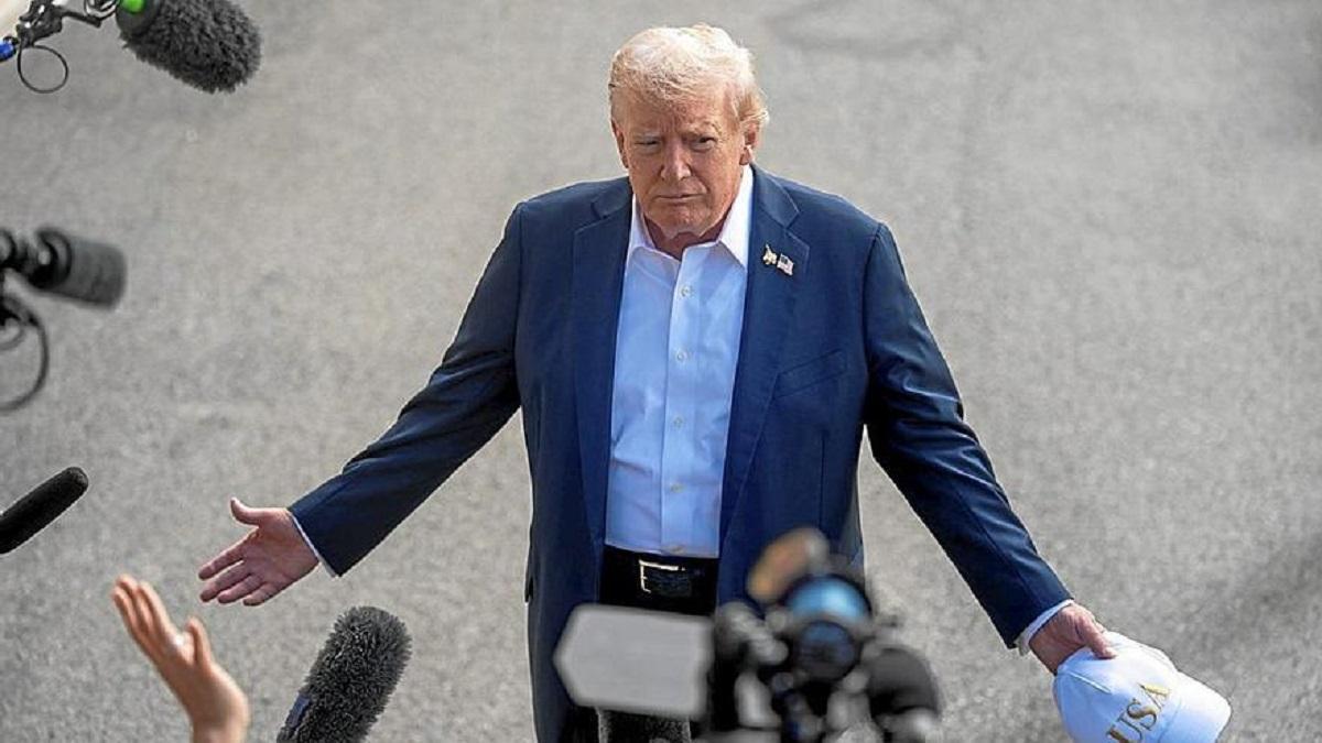 El presidente de Estados Unidos, Donald Trump, en imagen.
