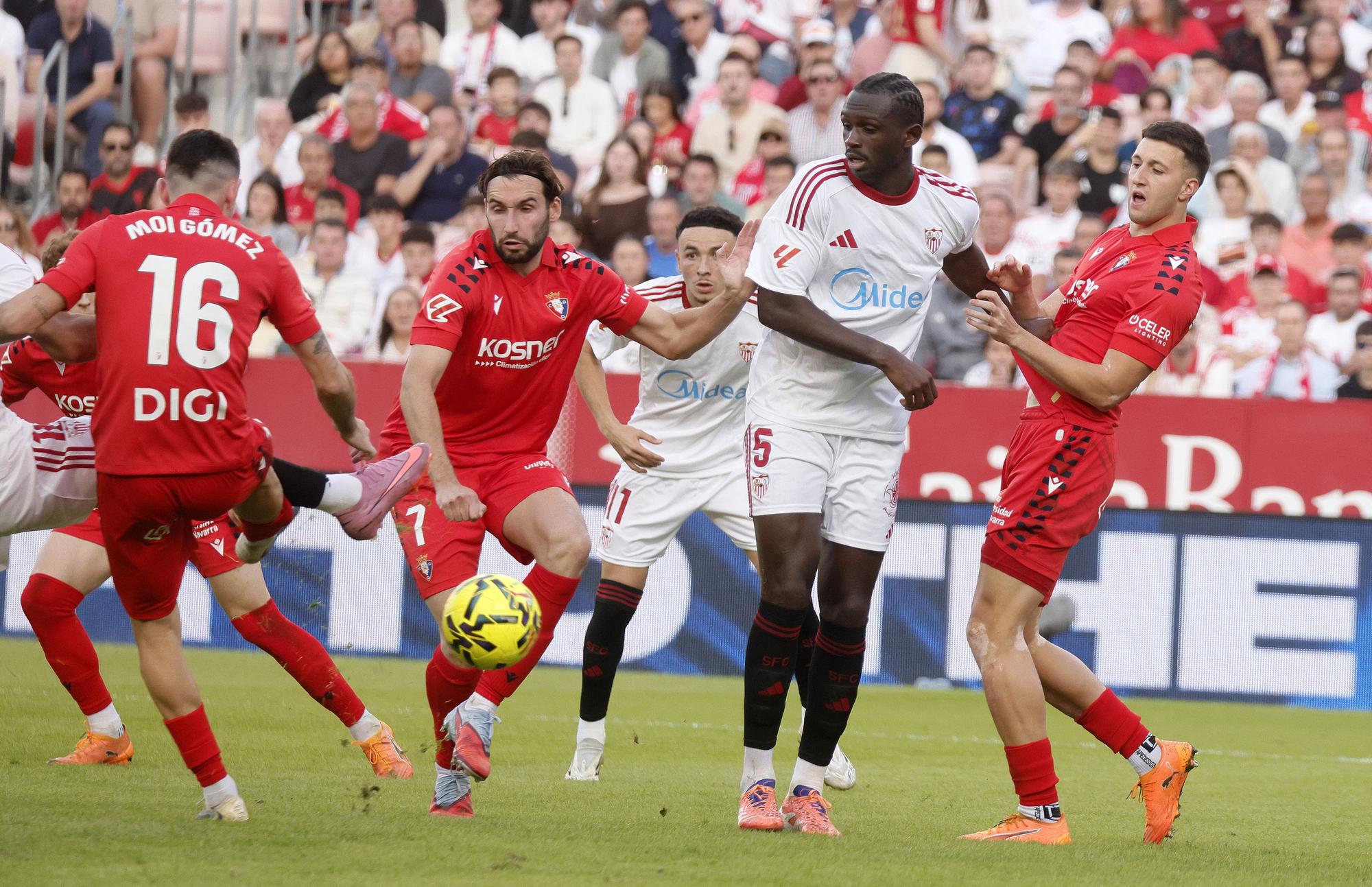 EN FOTOS | Las mejores imágenes del Sevilla-Osasuna