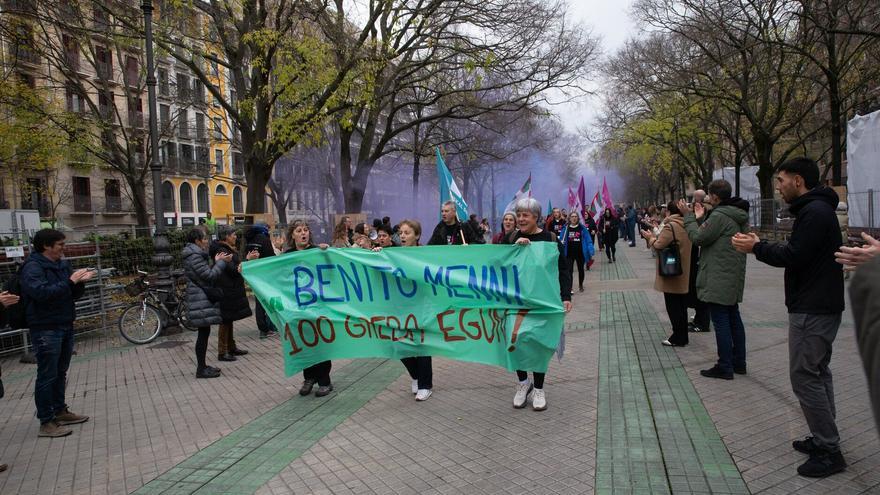 Benito Menni, 100 días de huelga y al Parlamento
