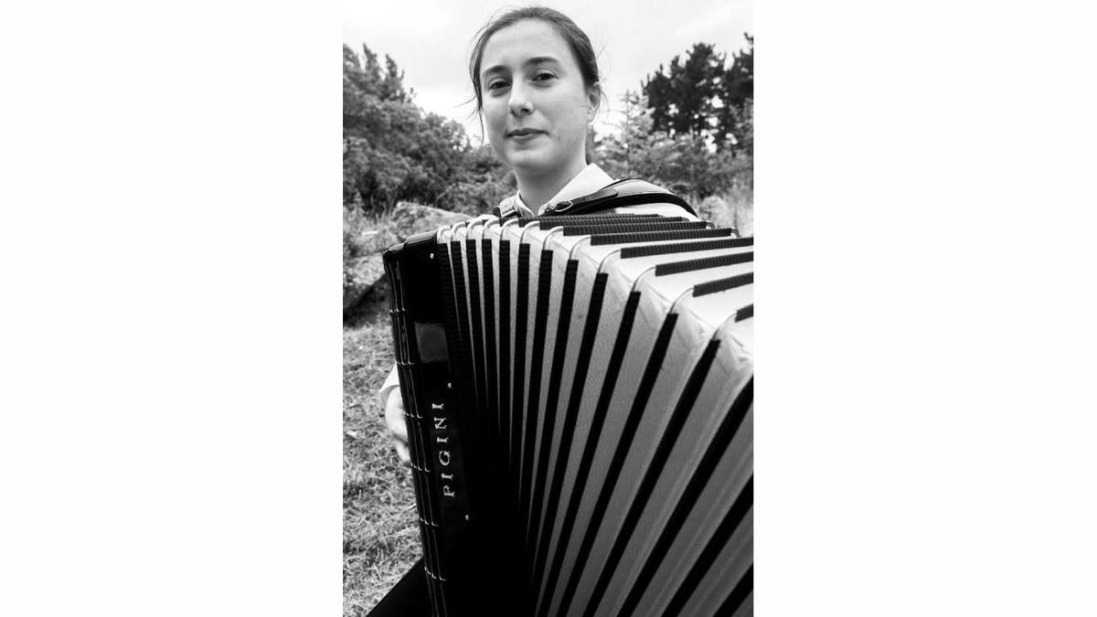 La acordeonista Garazi Navas