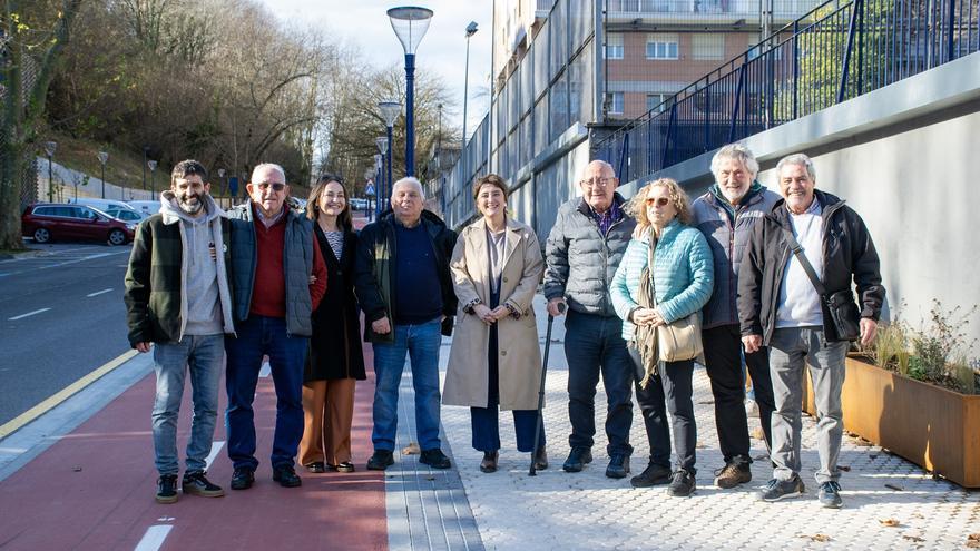 Errenteria concluye la reurbanización de la calle Beraun