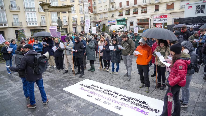 El sector de Intervención Social de Álava en huelga exige equiparación