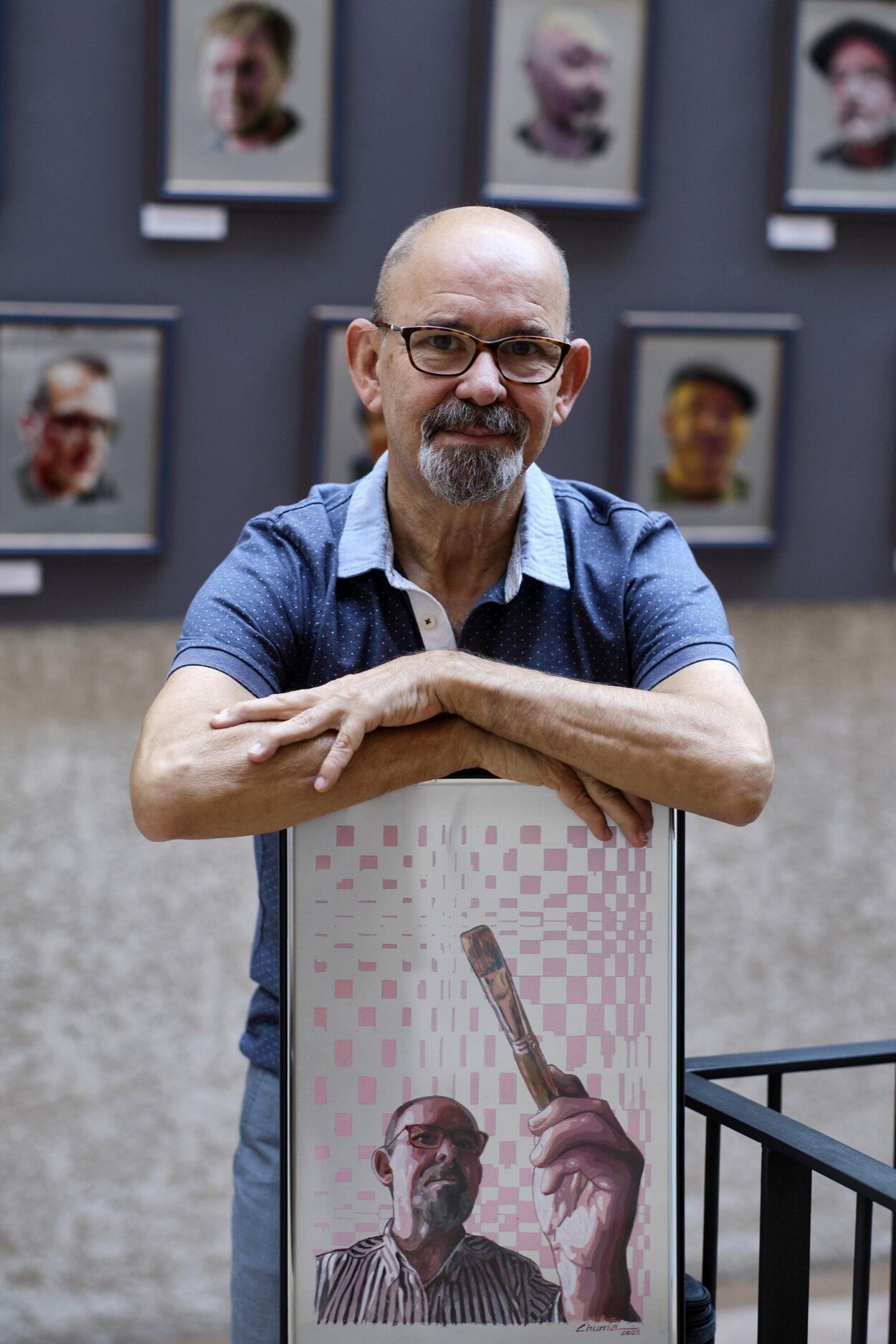 'Dibujantes dibujados': homenaje al arte del cómic en Condestable