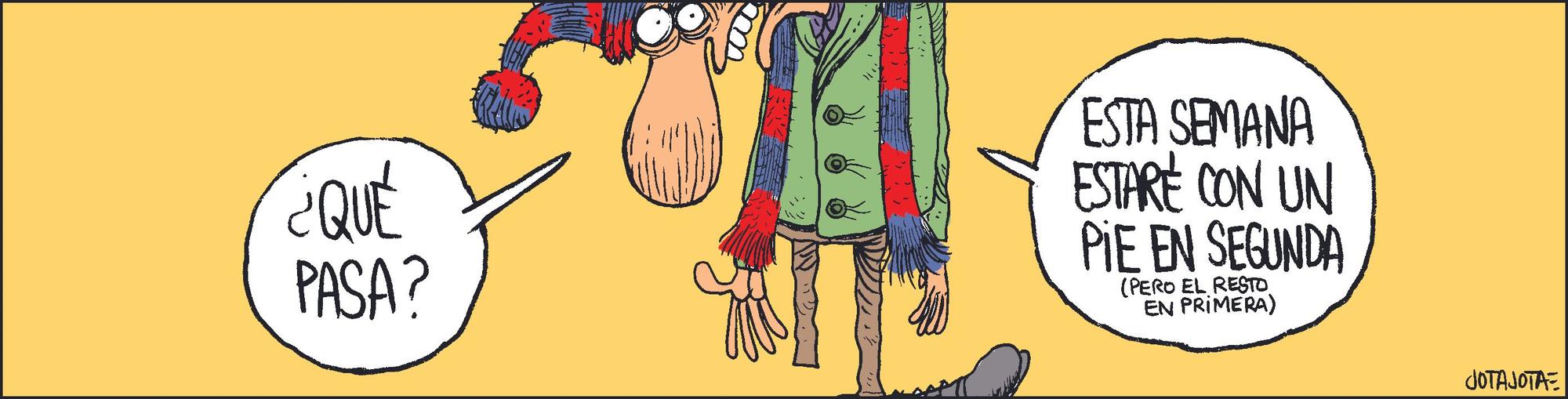 La tira de Jota Jota.