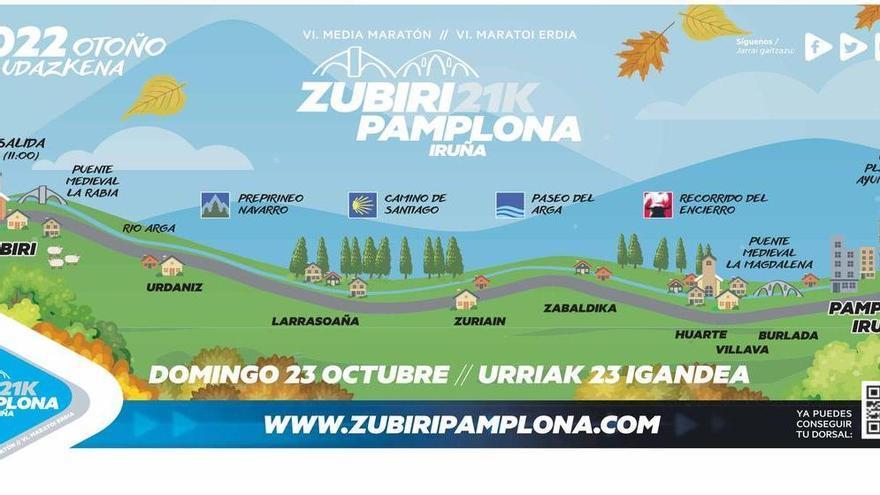10 razones para no perderte el medio maratón Zubiri-Pamplona
